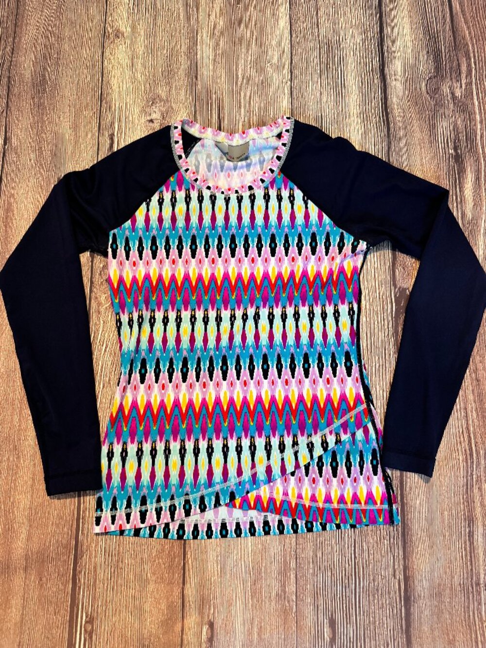 Athleta Boscabell Criss Cross Rash Guard Swim Shirt Swim Shirt Size XS